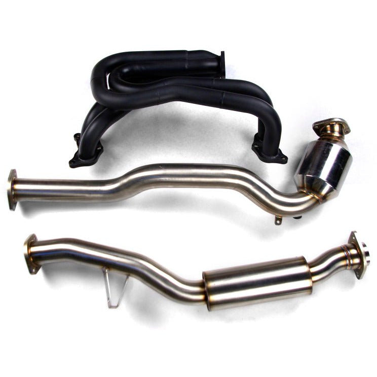 AVO 2018 Subaru Crosstrek (FB20) Ceramic Coated Headers/Front Cat Pipe w/ Resonator Pipe AVO Headers & Manifolds