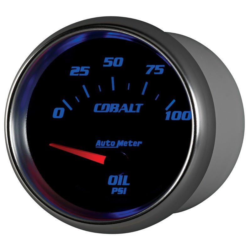 Autometer Cobalt 66.7mm 0-100 PSI Oil Pressure Gauge AutoMeter Gauges