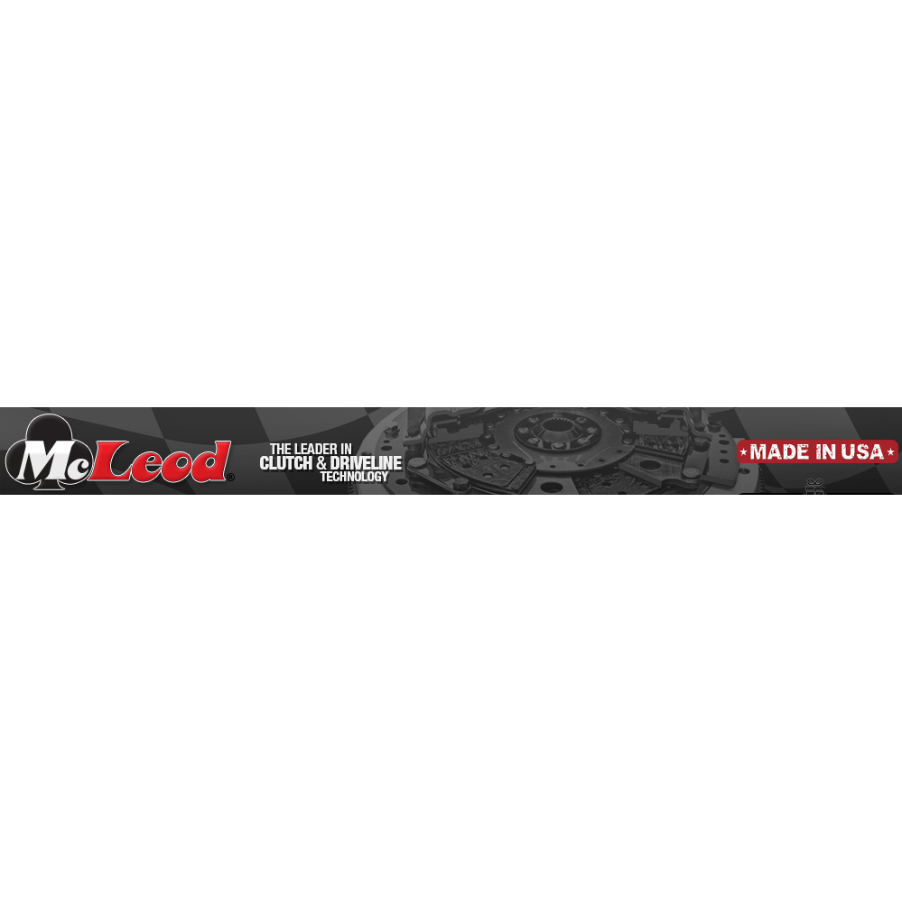 McLeod 6405507HD RXT TWIN DISC Heavy Duty Clutch Kit & Steel Flywheel - 1200 HP Capacity 