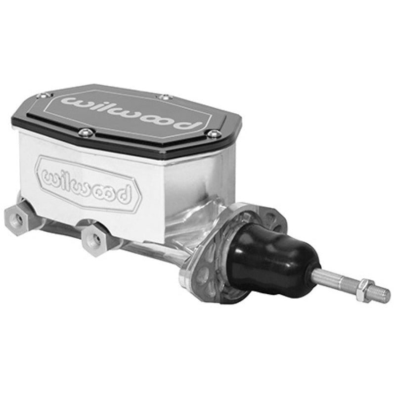 Wilwood Corvette C2 Compact Tandem Master Cylinder - 5/16in Bore Ball Burnished Wilwood Brake Master Cylinder