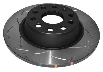 DBA 06-08 Audi A3/10/06-08 TT / 10/04-10 VW Golf (MK5)/3/05+ Passat Rear Slotted 4000 Series Rotor