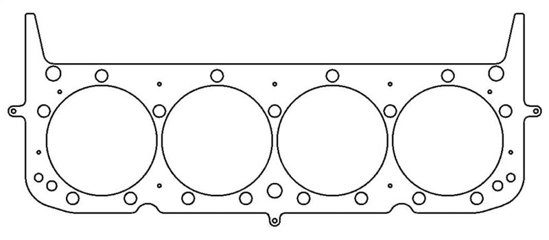 Cometic Chevy Small Block Brodix (All 12-23 Deg Head) 4.030in Bore .080 inch MLS-5 Head Gasket