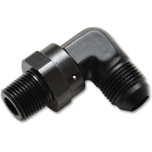Vibrant -3AN to 1/8in NPT Swivel 90 Degree Adapter Fitting Vibrant Fittings
