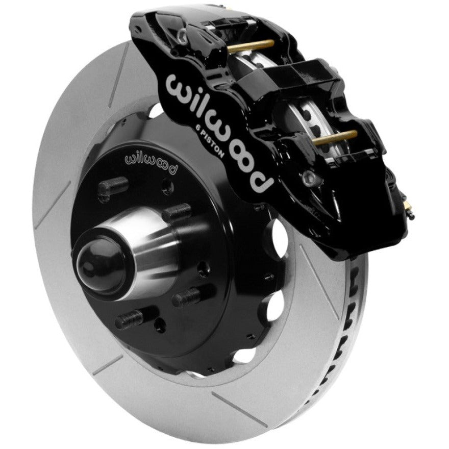 Wilwood Forged Narrow Superlite 6R Front Big Brake Kit 14.00in Rotors 67-86 C1500 - Black Wilwood Big Brake Kits