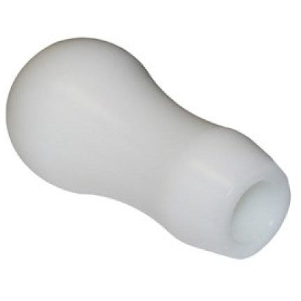 Torque Solution Delrin Tear Drop Tall Shift Knob (White): Universal 10x1.25 Torque Solution Shift Knobs