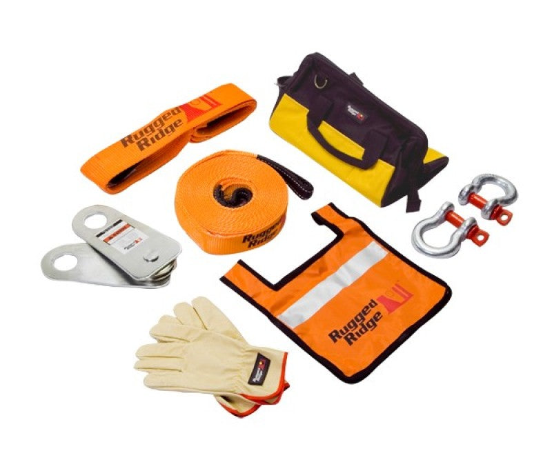 Rugged Ridge XHD Recovery Gear Kit 30000lbs Rugged Ridge Recovery Boards