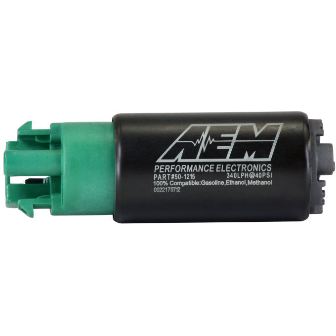 AEM 340LPH 65mm Fuel Pump Kit w/ Mounting Hooks - Ethanol Compatible AEM Fuel Pumps