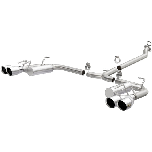 MagnaFlow 18-19 Toyota Camry XSE 2.5L (FWD) Street Series Cat-Back Exhaust w/4in Polished Quad Tips