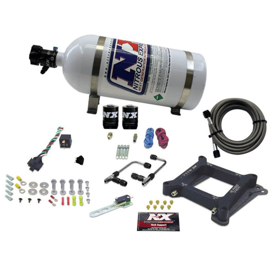 Nitrous Express 4150 Gemini Pro-Power Nitrous Kit (100-500HP) w/10lb Bottle