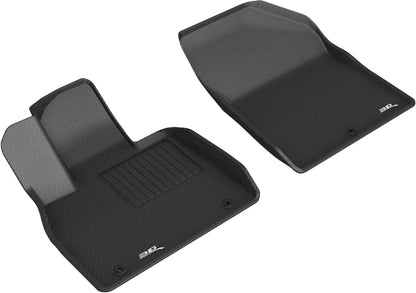 3D MAXpider 2020 Hyundai Palisade Kagu 1st Row Floormat - Black