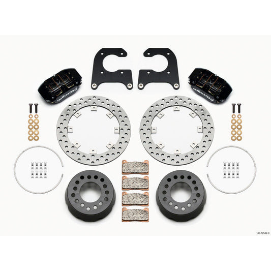 Wilwood Dynapro Lug Mount Single Rear Dynamic Kit SA Drilled M-W/Lamb Ends 1/2in Studs Wilwood Big Brake Kits