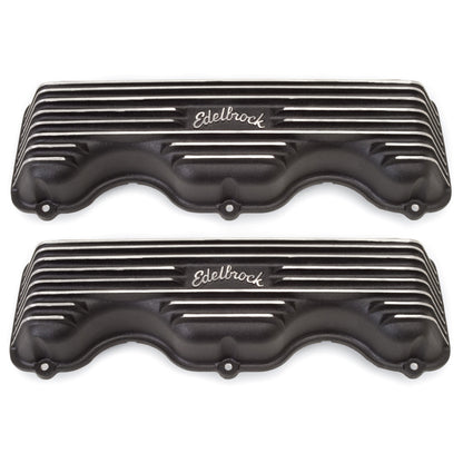 Edelbrock Valve Cover Classic Series Chevrolet W 348/409 CI V8 Black