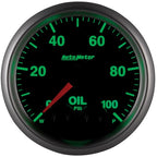 Autometer Elite 52mm Oil Pressure Peak and Warn Gauge w/ Electonic Control AutoMeter Gauges