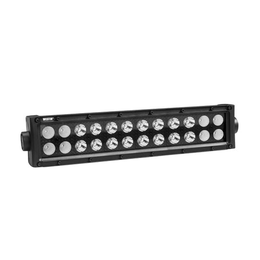 Westin B-FORCE LED Light Bar Double Row 12 inch Combo w/3W Cree - Black