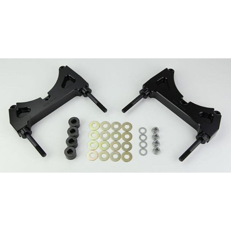 Wilwood Brackets (2) - w/Mounting Kit - SL4R - P-Brake Kit 14in Rotor Wilwood Brake Hardware