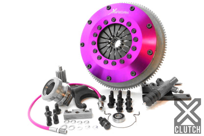 XClutch 93-95 Toyota Supra Twin Turbo 3.0L 8in Twin Solid Ceramic Clutch Kit