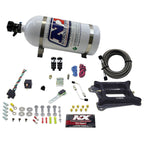 Nitrous Express 4150 Hitman Plus 4-BBL Nitrous Kit (50-200HP) w/10lb Bottle Nitrous Express Nitrous Systems