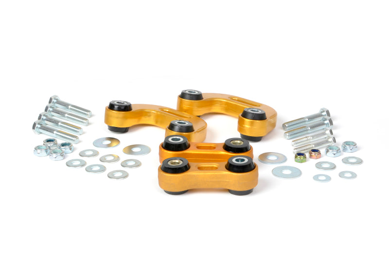 Whiteline 93-00 & 03-07 Subaru Impreza Non-Turbo Front&Rear Sway bar link conv kit - extra h/d alloy