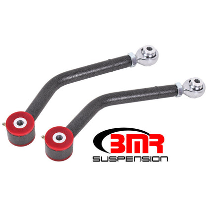 BMR 08-17 Challenger Upper Control Arms Single Adj. Rod Ends (Polyurethane) - Black Hammertone BMR Suspension Control Arms