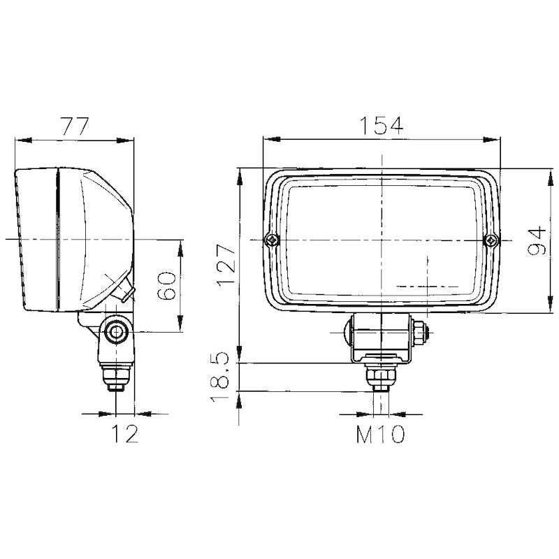 Hella Worklight 1Ga Hella Work Lights