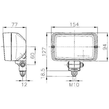 Hella Worklight 1Ga Hella Work Lights