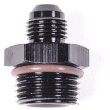 Radium Engineering 10AN ORB to 6AN Male Fitting - Black Radium Engineering Fittings