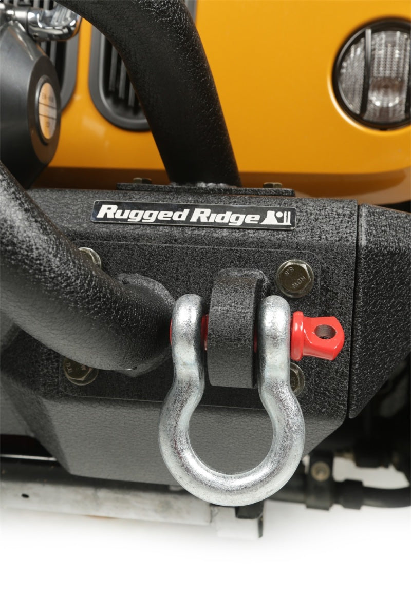 Rugged Ridge 3/4in 9500lb D-Shackle Set Rugged Ridge Shackle Kits