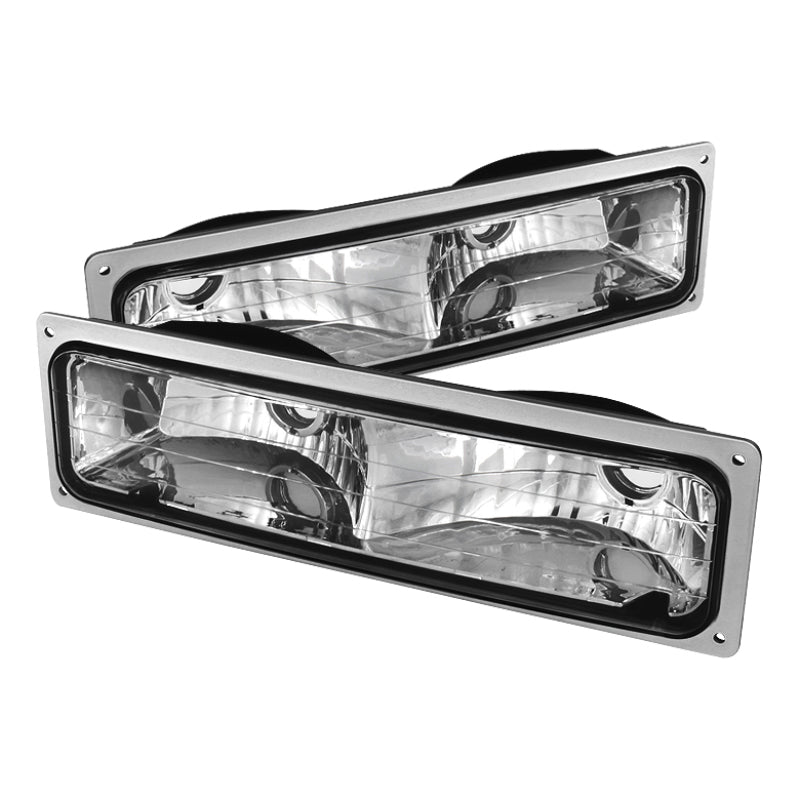 Xtune Chevy C/K Series / GMC C/K Series 94-99 Bumper Lights Euro CPL-JH-CCK94-E SPYDER Tail Lights