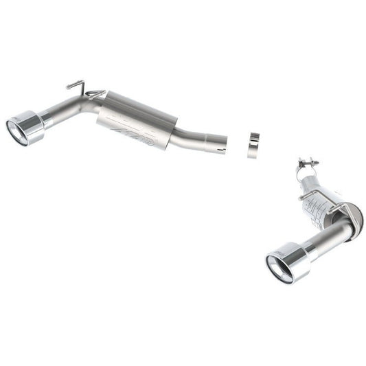 Borla 14-15 Camaro SS 6.2L V8 RWD Single Split Rr Exit ATAK Exhaust (rear section only) Borla Catback