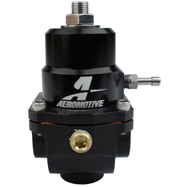 Aeromotive Adjustable Regulator - 3-15PSI - .313 Valve - (2) -08 Inlets/ -08 Return Aeromotive Fuel Pressure Regulators