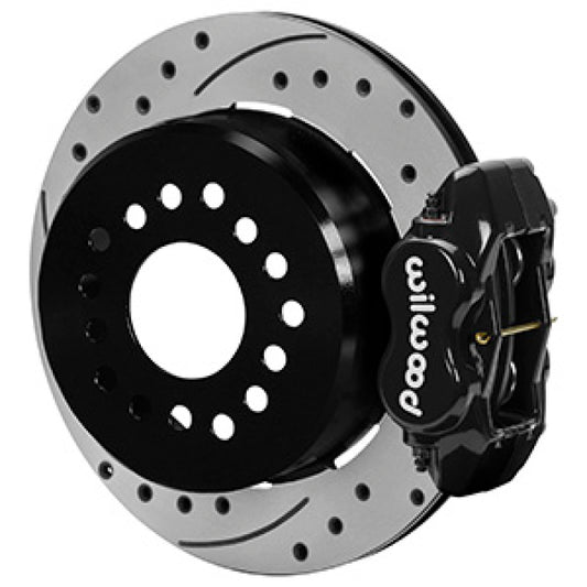 Wilwood Ford Explorer 8.8in Rear Axle Dynalite Disc Brake Kit 12.19in Drill/Slot Rotor Blk Caliper Wilwood Big Brake Kits