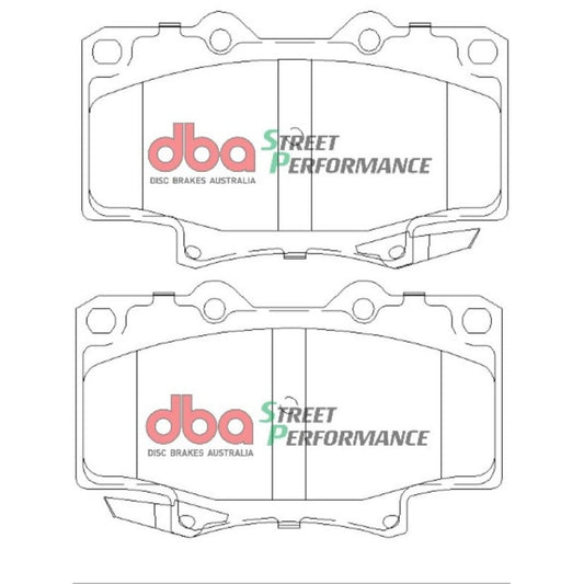 DBA 91-96 Toyota Land Cruiser SP500 Front Brake Pads DBA Brake Pads - Performance