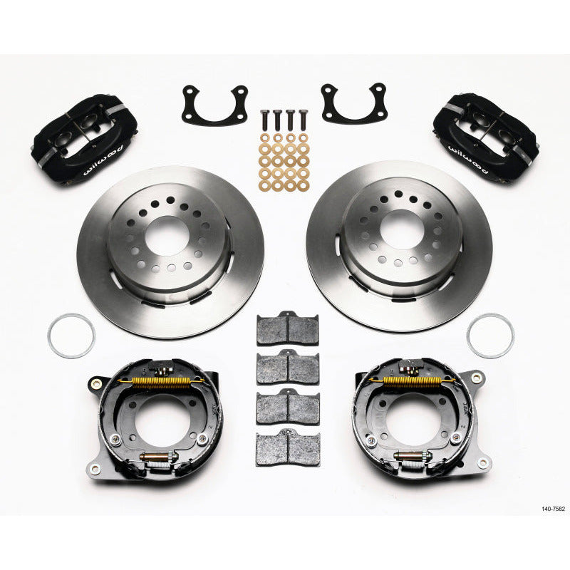 Wilwood Forged Dynalite P/S Park Brake Kit New Big Ford 2.36in Offset Wilwood Big Brake Kits