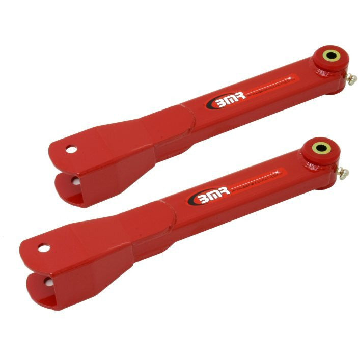 BMR 10-15 5th Gen Camaro Non-Adj. Rear Trailing Arms (Polyurethane) - Red BMR Suspension Suspension Arms & Components