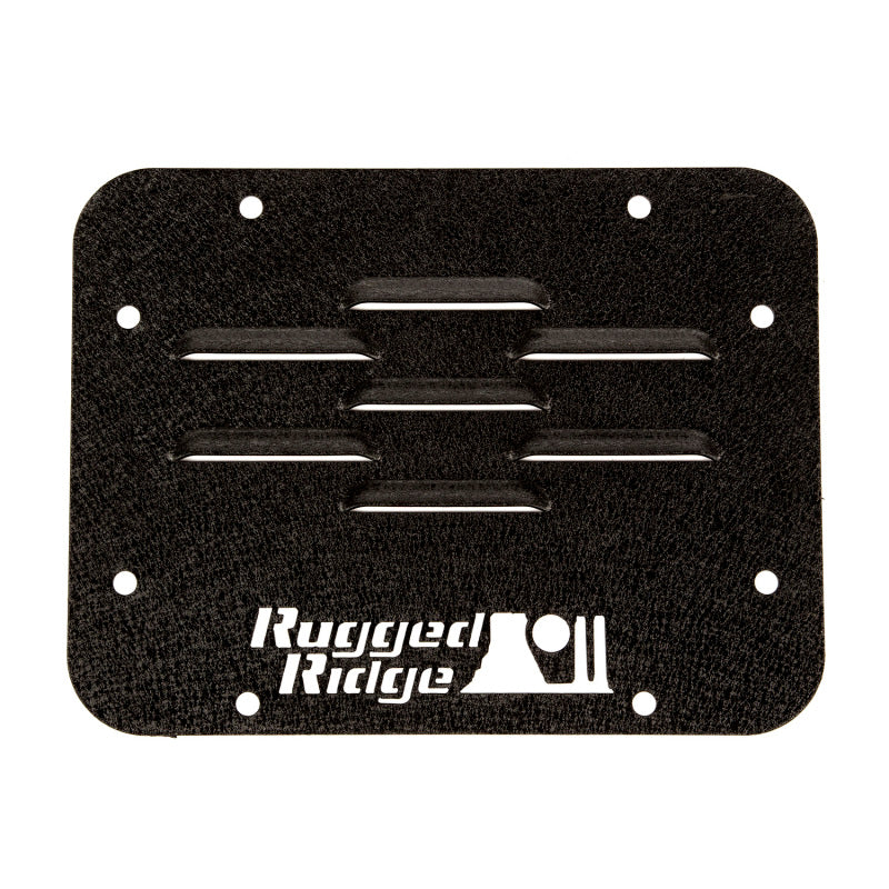 Rugged Ridge Tire Carrier Delete Plate 07-18 Jeep Wrangler JK Rugged Ridge Spare Tire Carriers