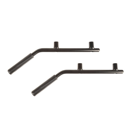 Rugged Ridge Steel Grab Handles Rear Pair Black 07-18 Jeep Wrangler JK /JKU Rugged Ridge Dash & Interior Trim