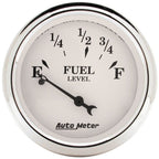 Autometer Old Tyme White 5 Piece Kit (MPH/FUEL/OILP/WTMP/BAT) 59-60 Chevy Car Direct-Fit Dash Kit AutoMeter Gauges