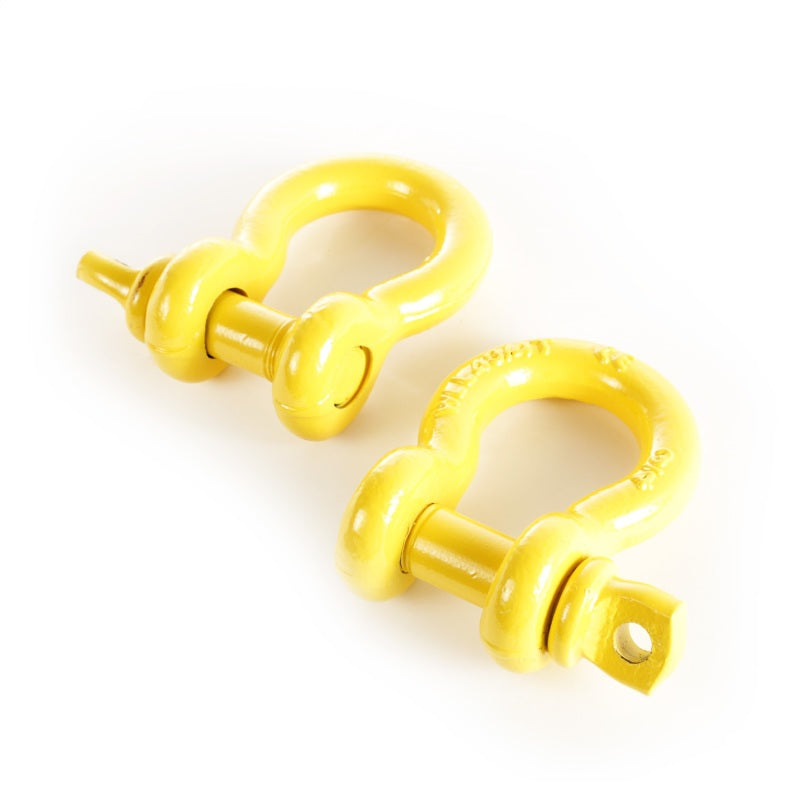 Rugged Ridge Yellow 3/4in D-Rings Rugged Ridge Shackle Kits