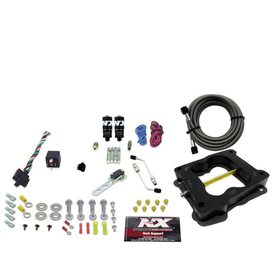 Nitrous Express Q-Jet/Holley Spread Bore Hitman Plus Nitrous Kit (50-200HP) w/o Bottle Nitrous Express Nitrous Systems