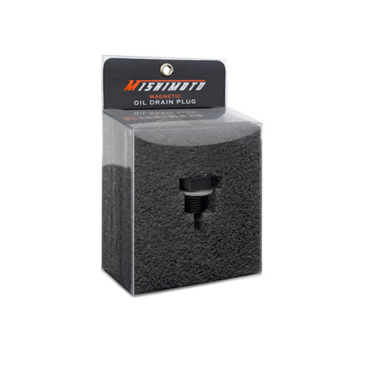 Mishimoto Magnetic Oil Drain Plug M20 x 1.5 Black Mishimoto Drain Plugs