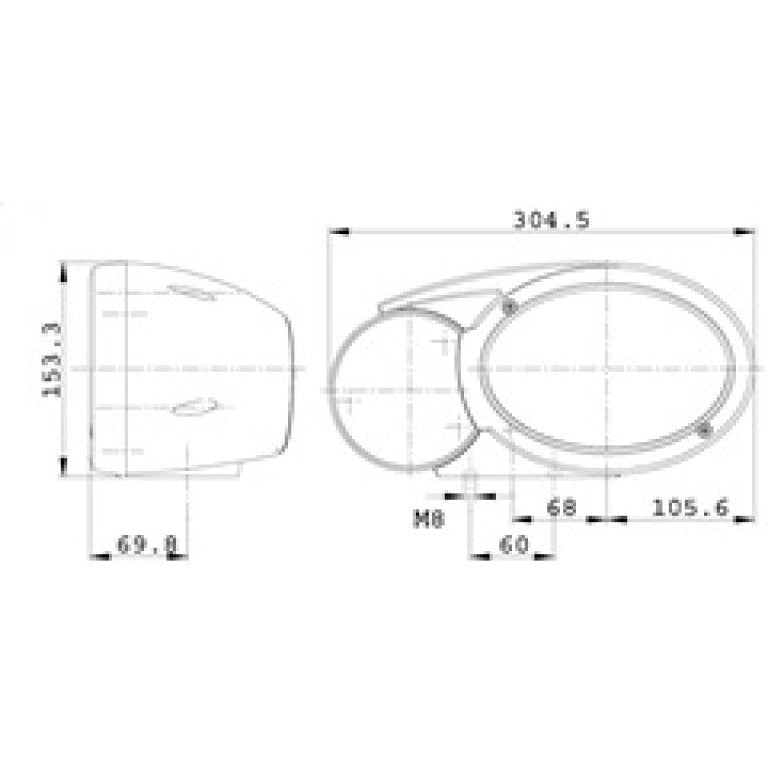 Hella Headlamp Es/Us Fapo Bl Li 0Grm8 Mg 1Eb Hella Driving Lights