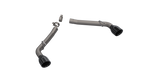 2010-2013 Chevrolet Camaro SS QTP Eliminator Axle Back Black Tips