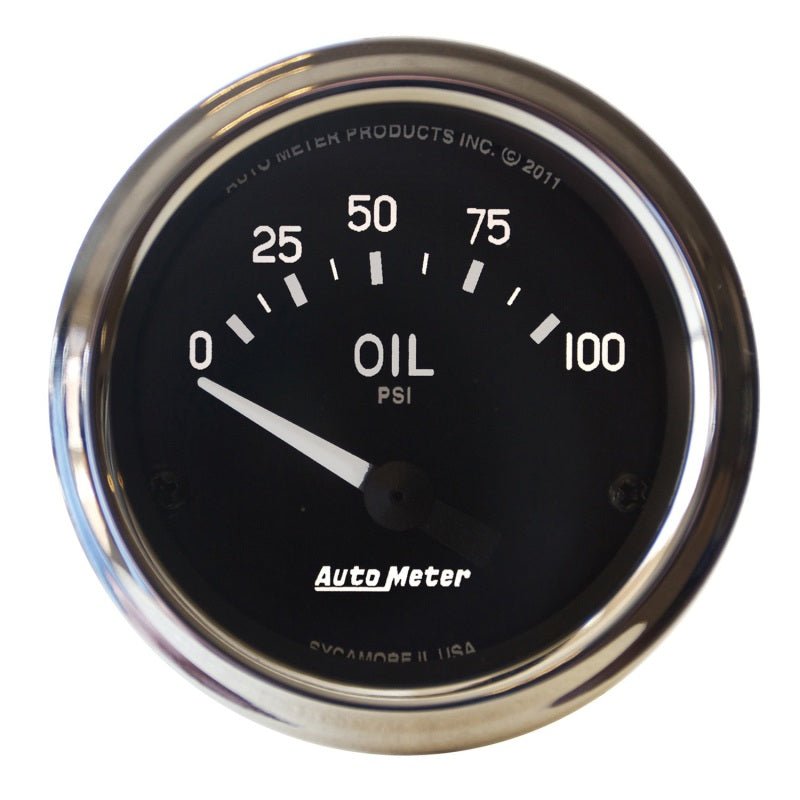 Autometer Cobra 2 1/16in 0-100 PSI Electric Oil Pressure Gauge AutoMeter Gauges