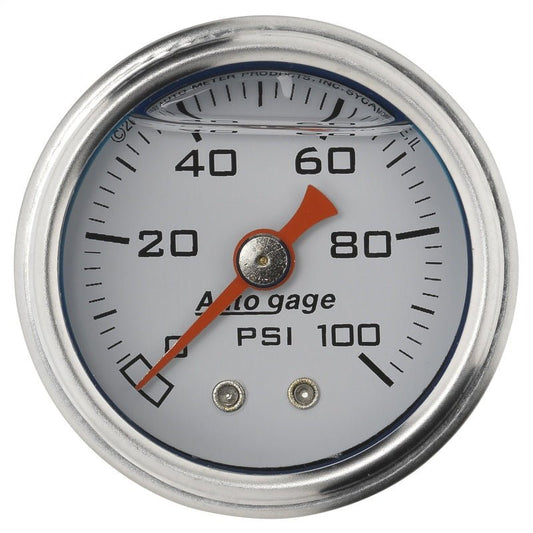 Autometer 1.5 inch Fuel Pressure Gauge 0-100 PSI AutoMeter Uncategorized