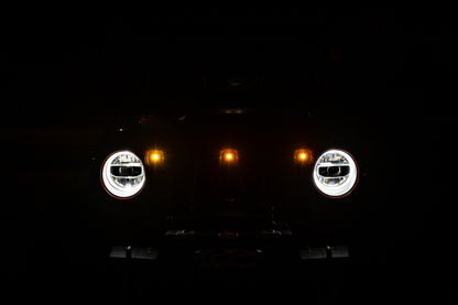 DV8 Offroad 2018+ Jeep JL Grill Amber Marker Lights