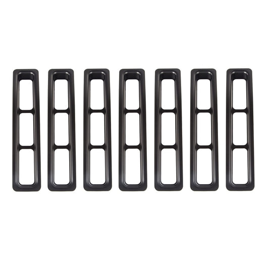 Rugged Ridge Grille Inserts Black 97-06 Jeep Wrangler Rugged Ridge Grilles