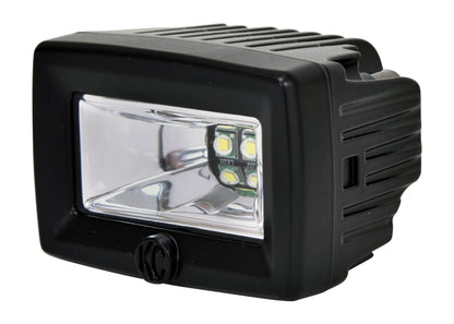 KC HiLiTES C-Series C2 LED 2in. Backup Area Flood Light 20w (Single) - Black