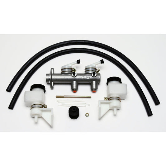 Wilwood Tandem Master Cylinder - 1in Bore w/ Remote Reservoirs Wilwood Brake Master Cylinder