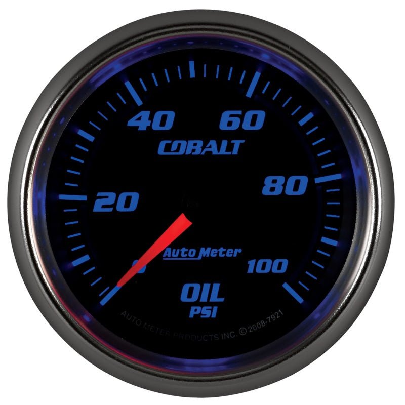 Autometer Cobalt 66mm 0-100 PSI Oil Pressure Gauge AutoMeter Gauges
