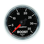 AutoMeter GS 2 1/16 inch 35PSI Mechanical Boost Gauge AutoMeter Gauges